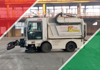Gruppo Orma, Noleggio mezzi spazzatrici