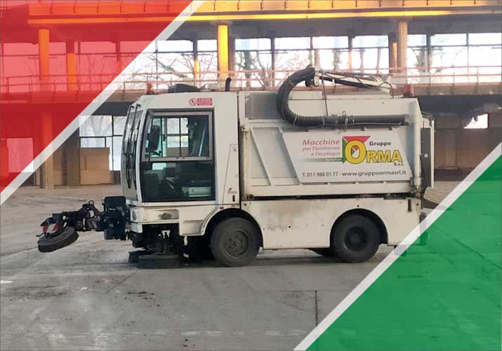 Gruppo Orma, noleggio mezzi, spazzatrici